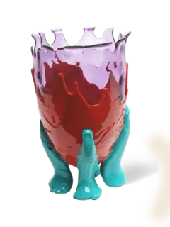 Fish Design By Gaetano Pesce Clear Vase Extra Color