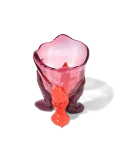 مزهرية شفافة XS من تشكيلة فيش ديزاين من جايتانو بيشي