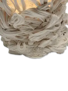 مزهرية سباغيتي من تشكيلة فيش ديزاين من جايتانو بيشي