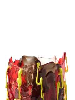 مزهرية سبيشال إكسترا كولور شفافة من تشكيلة فيش ديزاين من جايتانو بيشي