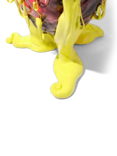 مزهرية سبيشال إكسترا كولور شفافة من تشكيلة فيش ديزاين من جايتانو بيشي