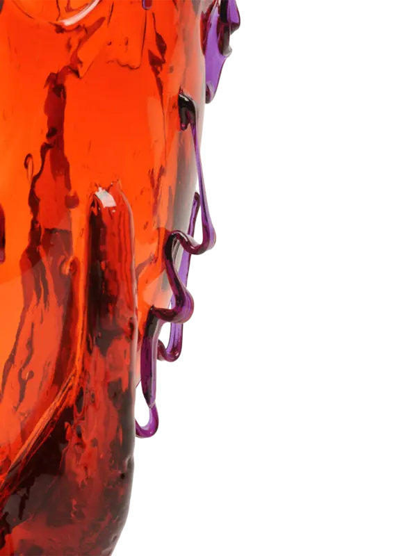 Fish Design By Gaetano Pesce Clear Special Vase Extra Color