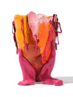 Fish Design By Gaetano Pesce Clear Special Vase Extra Color