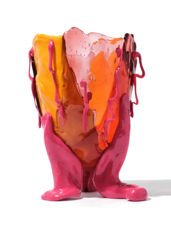 Fish Design By Gaetano Pesce Clear Special Vase Extra Color