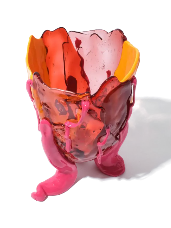 Fish Design By Gaetano Pesce Clear Special Vase Extra Color