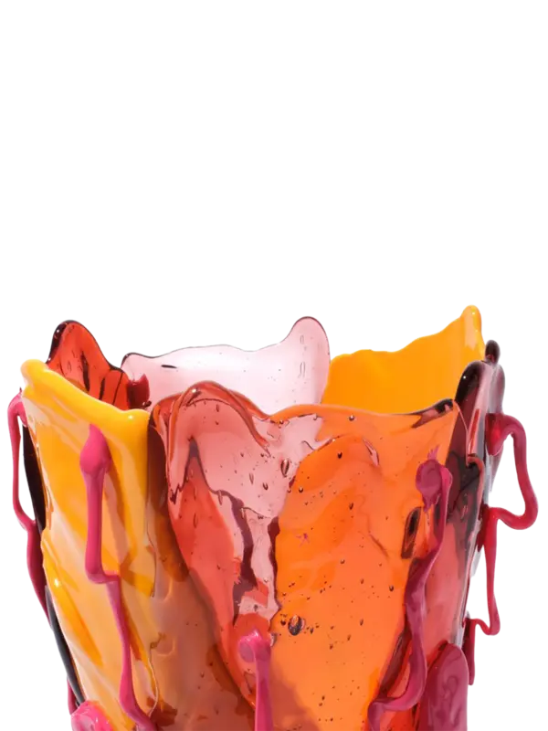 Fish Design By Gaetano Pesce Clear Special Vase Extra Color