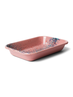 Pink Printed Serveware