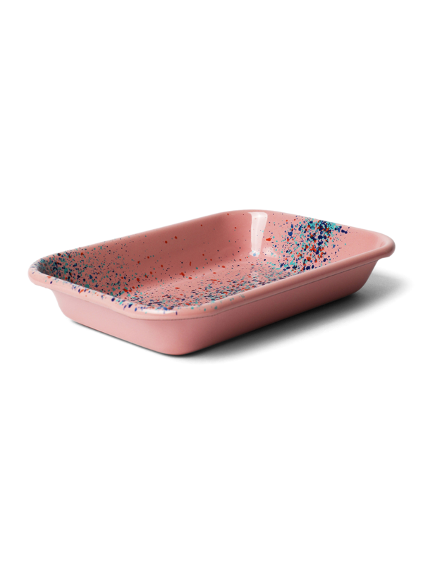 Pink Printed Serveware