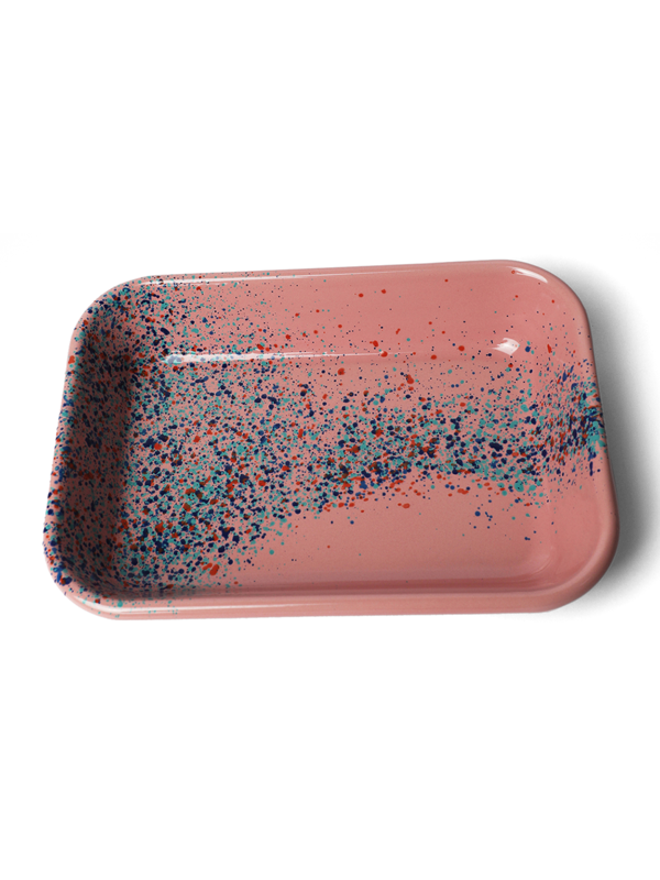 Pink Printed Serveware