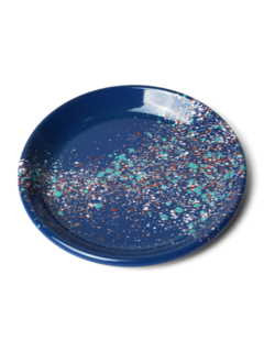 Blue Circular Serveware