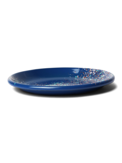 Blue Circular Serveware