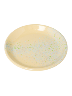 Yellow Flow Fest Dessert Plate