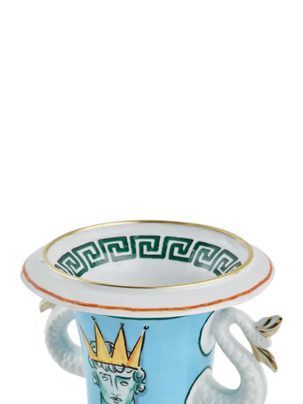 مزهرية ميديسو بمقابض بتصميم ذيل حورية البحر من مجموعة إل فياجيو دي نيتونو