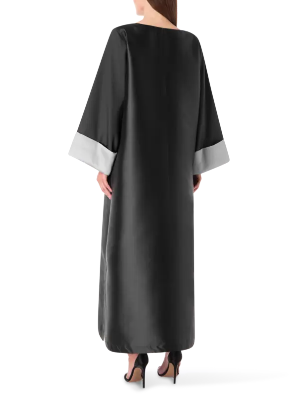 Flowers Embroidery Abaya