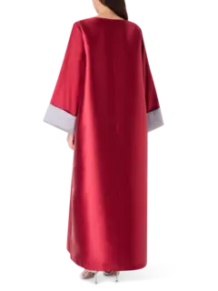 Flowers Embroidery Abaya