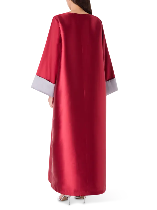 Flowers Embroidery Abaya