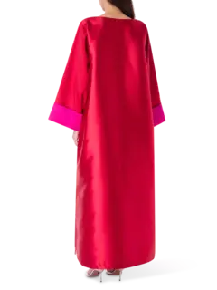 Flowers Embroidered Abaya