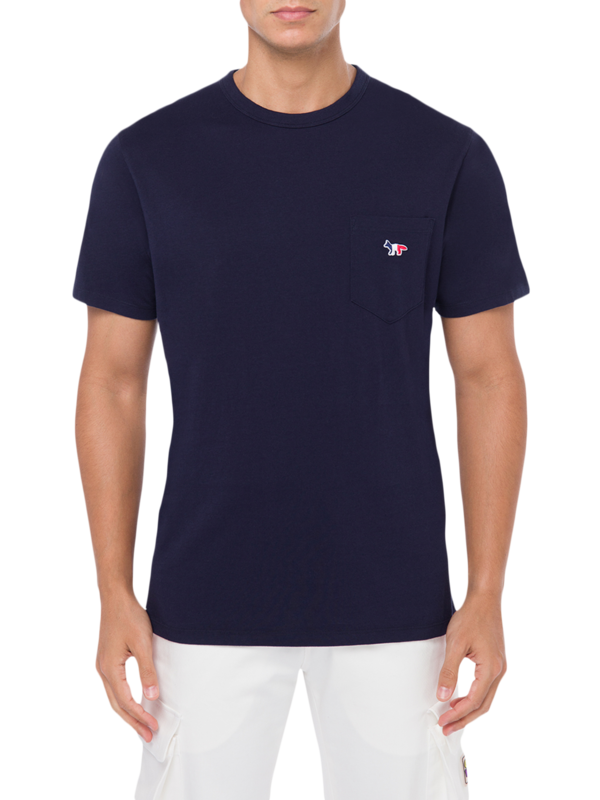 Tricolor Fox Patch T-Shirt