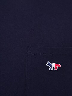 Tricolor Fox Patch T-Shirt