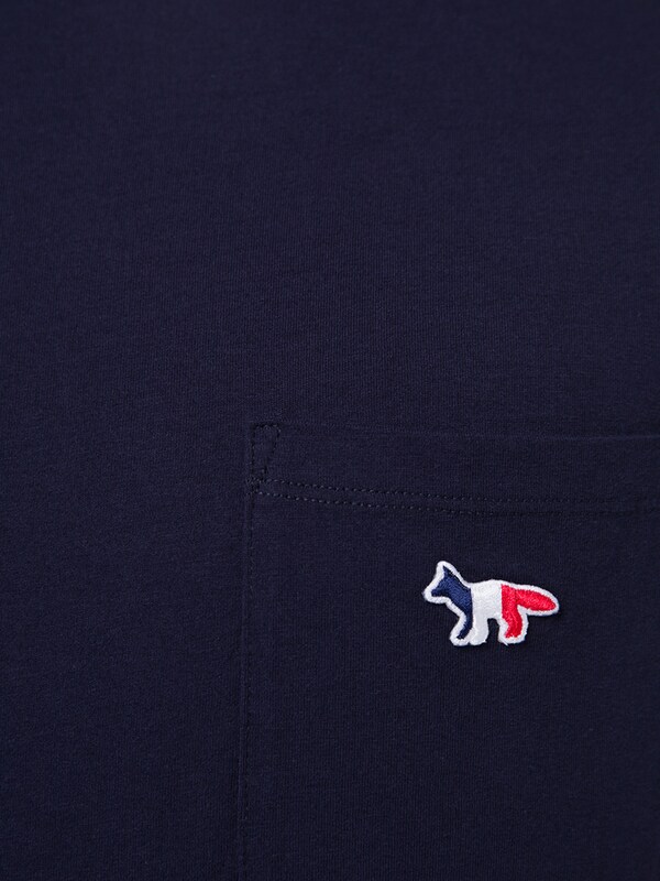 Tricolor Fox Patch T-Shirt