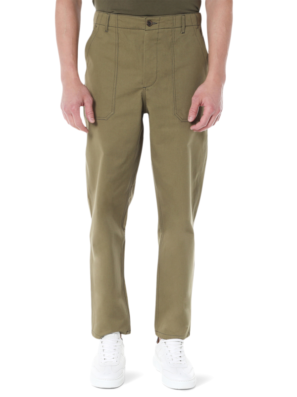 Solid Olive Pants