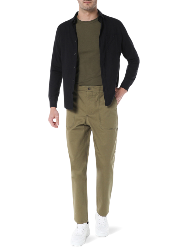Solid Olive Pants