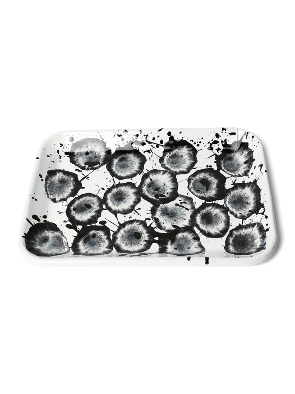 Black Printed Serveware