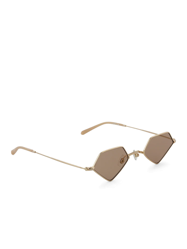 Lightweight diamond-shaped sunglasses