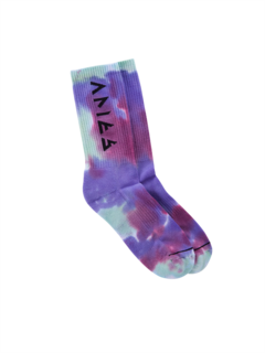 Tie Dye Rune Sock