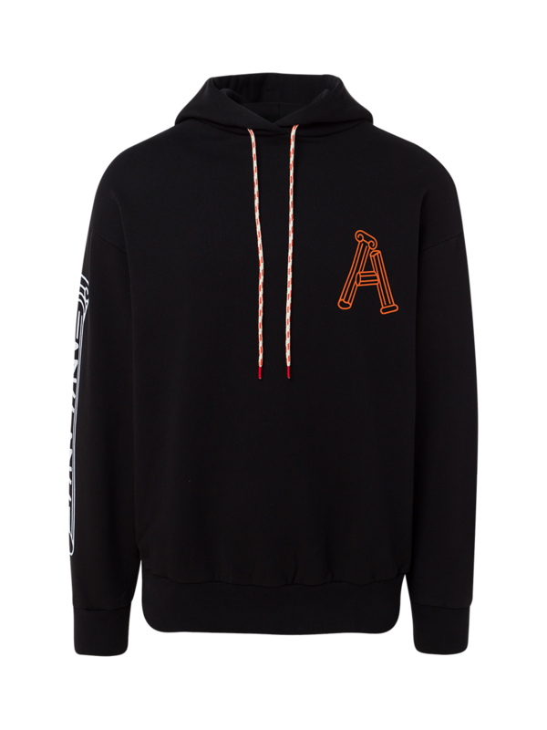 Greek Column Print Hoodie