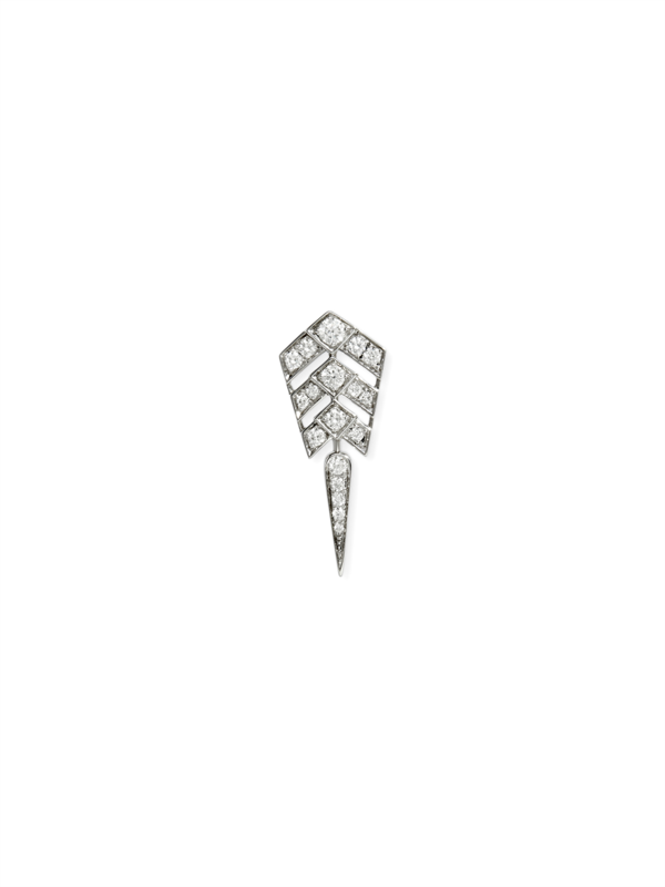 Diamond Stairway Drop Earring