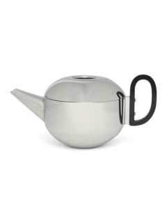 Round Silver Tea Pot