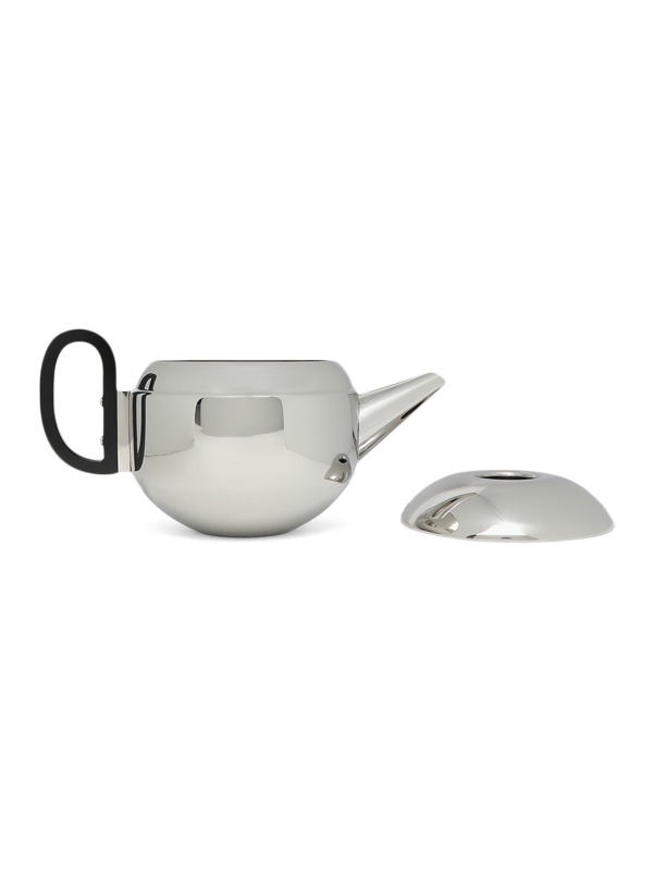 Round Silver Tea Pot