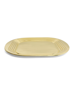 Square Gold Tray