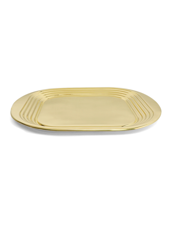 Square Gold Tray