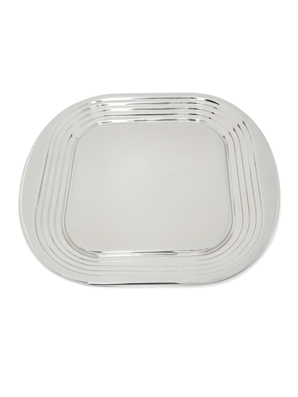 Square Silver Tray