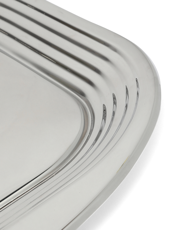 Square Silver Tray