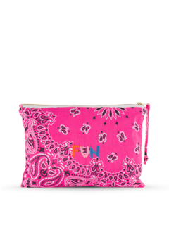 Zipped pouch rose shocking FUN