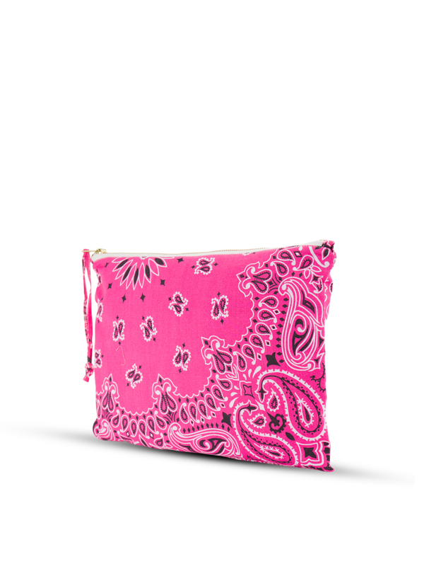 Zipped pouch rose shocking FUN
