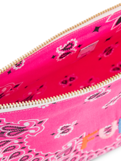 Zipped pouch rose shocking FUN