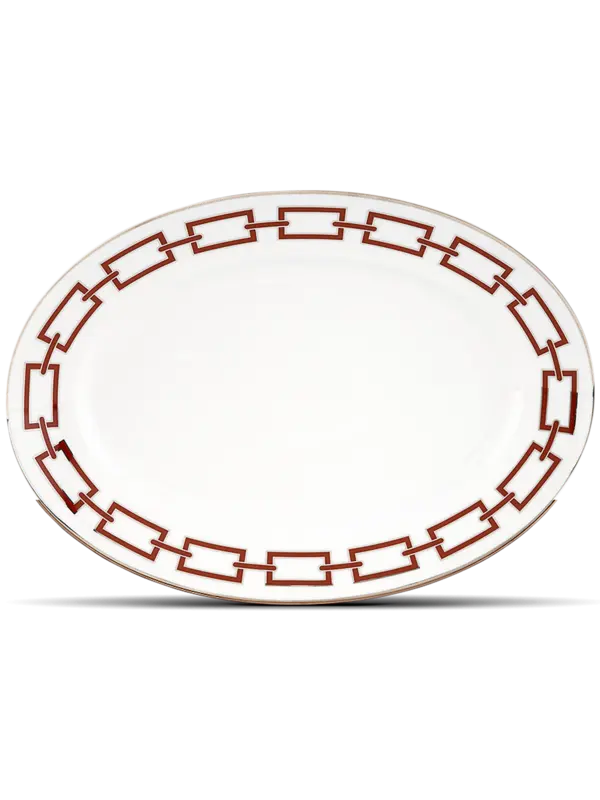 طبق سكارلاتو مسطح بيضاوي من تشكيلة كاتين