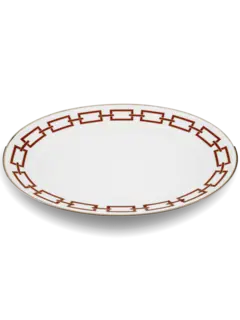 طبق سكارلاتو مسطح بيضاوي من تشكيلة كاتين