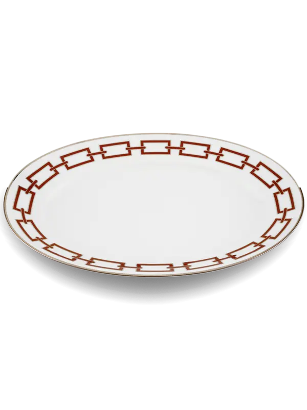 طبق سكارلاتو مسطح بيضاوي من تشكيلة كاتين