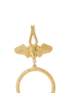 Solid Gold Statement Earrings