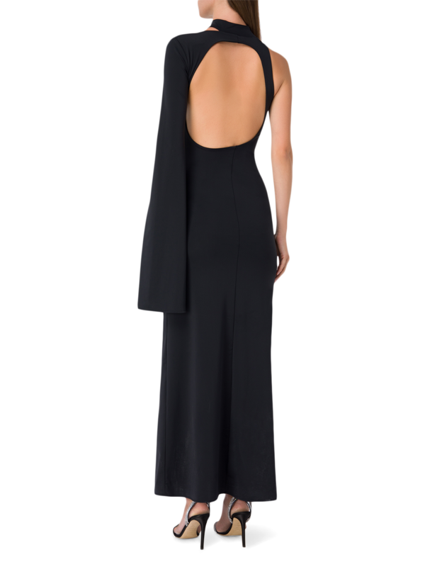 Single Bell Sleeve Maxi Dress
