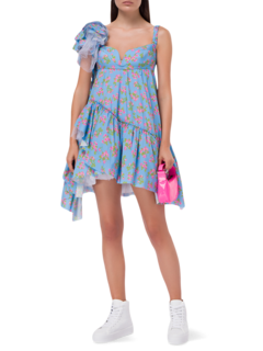 Drop Shoulder Mini Dress