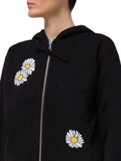 Daisy Print Bunny Sweatshirt