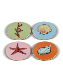 مجموعة حاملات أكواب من تشكيلة إل فياجيو دي نيتونو من 4 قطع