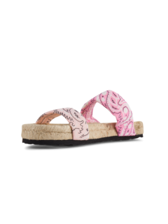 Dual Bandana Straps Sandals