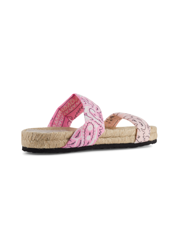Dual Bandana Straps Sandals